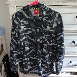Nike Camo Rain Running Jacket